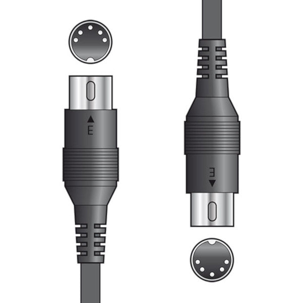 Citronic 5-Pin DIN to 5-Pin DIN Midi Lead