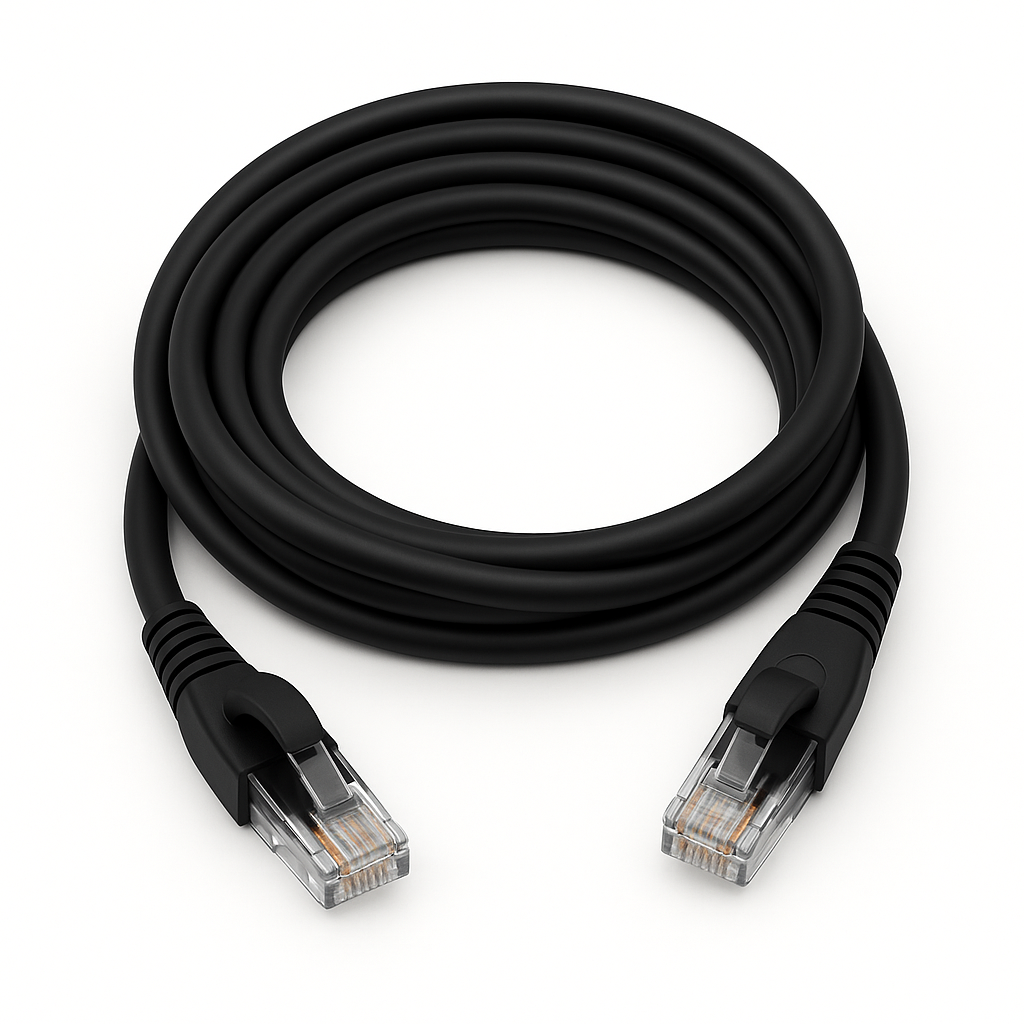 Netflex Van Damme TourCat Cat 6A Ethernet Cable – Assembled by Netflex - Customisable Logo & Colour Code